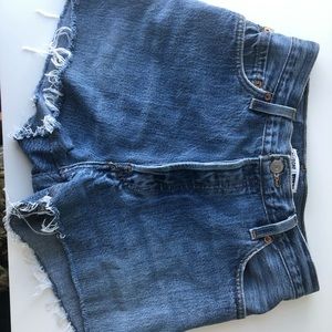 RE/DONE Vintage Levis Denim Shorts